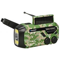 Radio Alarmowe Z Latarką Blaupunkt ER-10GC Zielone Maskowanie