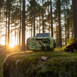 Radio Alarmowe Z Latarką Blaupunkt ER-10GC Zielone Maskowanie