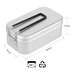 Menażka Aluminiowa Nils NC4201 500 ml