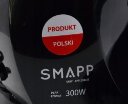 Krajalnica Smapp 294.5 NP Czarna Plastikowy Wózek