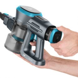 Odkurzacz Pionowy Eta Fenix Blue 2w1 Akum. 1233 90000 (25,2V, 220 W, 2 x Ssawki)