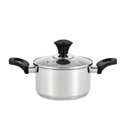 Zestaw Garnków Florina REY INOX 8 CZ. (1,8L 2,5L 3,4L 5,8L +Pokrywki)