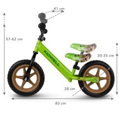 Kidwell Rowerek biegowy REBEL Game craft