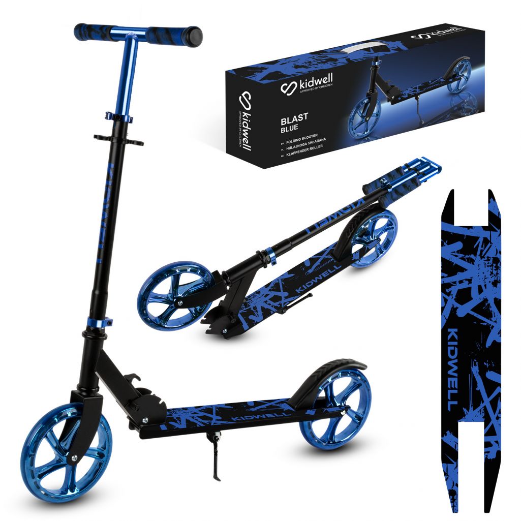 Kidwell hulajnoga Blast blue do 100kg 8+