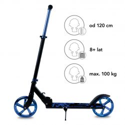 Kidwell hulajnoga Blast blue do 100kg 8+