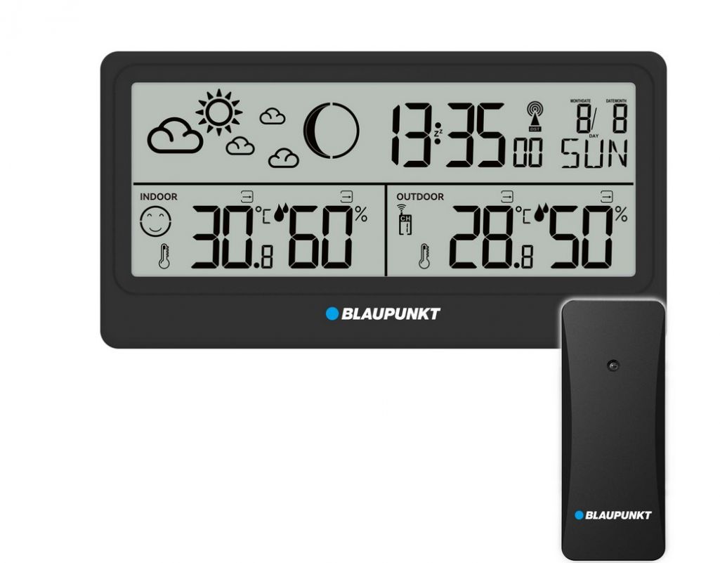 Stacja Pogodowa Blaupunkt WS 20BK Czarna