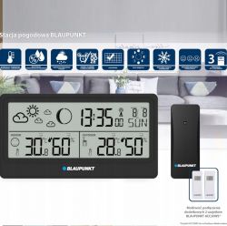 Stacja Pogodowa Blaupunkt WS 20BK Czarna