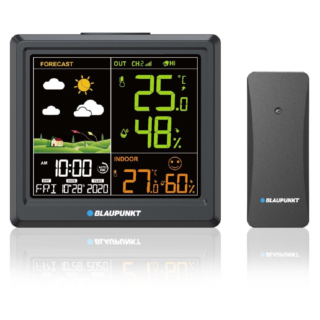 Stacja Pogodowa Blaupunkt WS 25BK Czarna