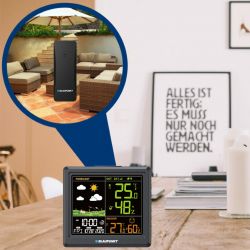 Stacja Pogodowa Blaupunkt WS 25BK Czarna