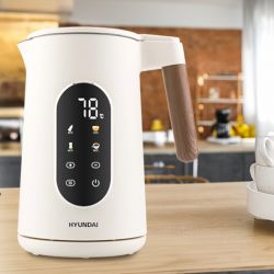 Czajnik Hyundai VK-690W Biały 2200 W, 1,7 L Regulacja Temperatury