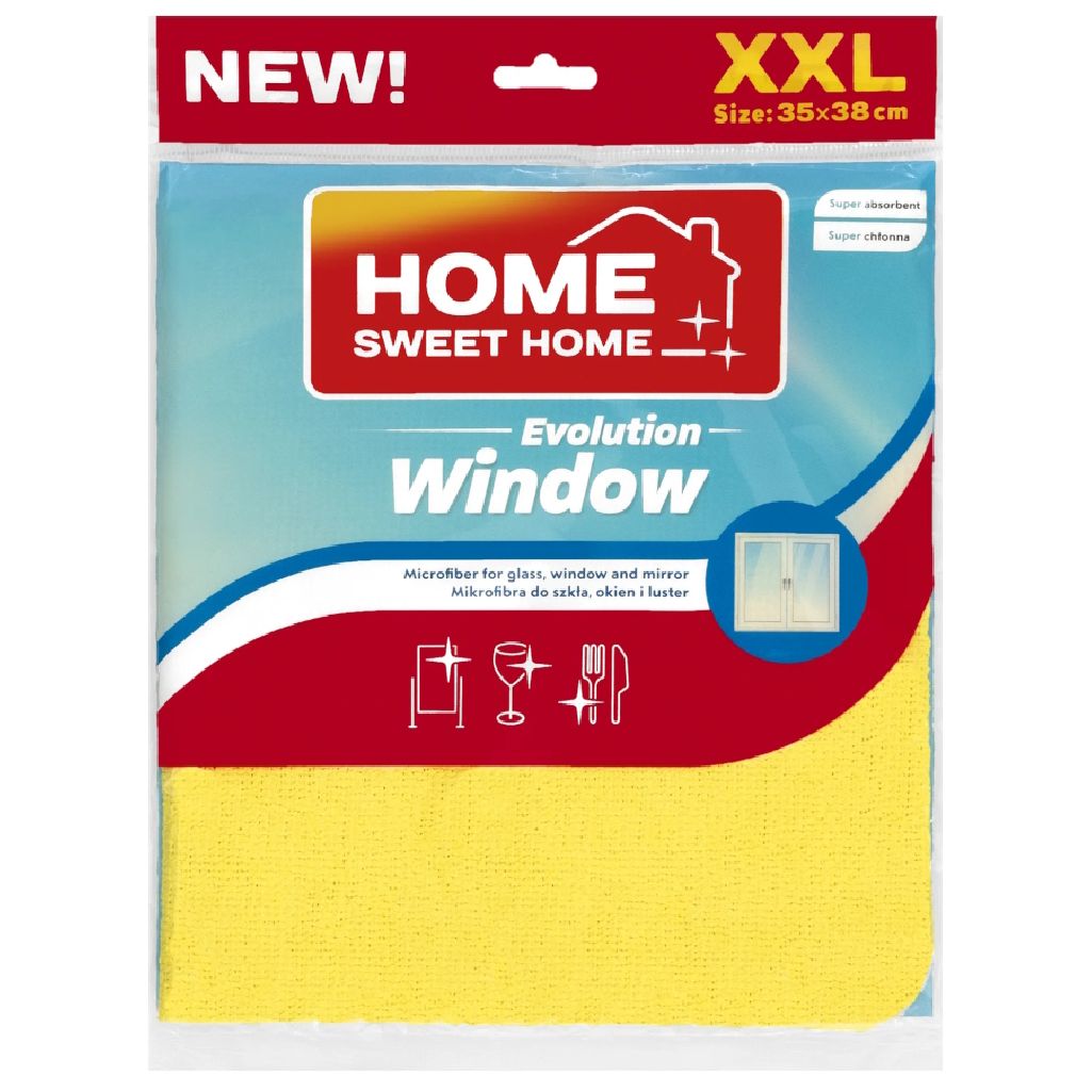 Ściereczka Do Okien Home Sweet Home Mictrifibre Window Evolution XXL 1 Szt