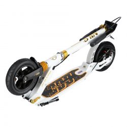 Hulajnoga Nils HM209T White-Gold Z Hamulcem Tarczowym