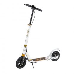 Hulajnoga Nils HM209T White-Gold Z Hamulcem Tarczowym