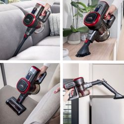 Odkurzacz Pionowy Eta Fenix Red Ergonomic 2W1 Akum. 2233 90000 (25,2V, 220 W, 5 x Ssawki)