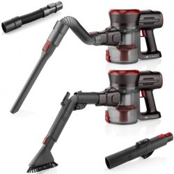 Odkurzacz Pionowy Eta Fenix Red Ergonomic 2W1 Akum. 2233 90000 (25,2V, 220 W, 5 x Ssawki)
