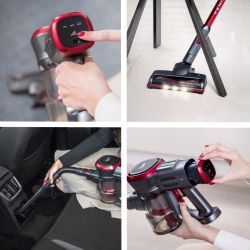 Odkurzacz Pionowy Eta Fenix Red Ergonomic 2W1 Akum. 2233 90000 (25,2V, 220 W, 5 x Ssawki)