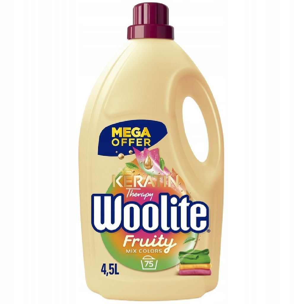 Płyn Do Prania Woolite Fruite Do Kolorów 4,5l