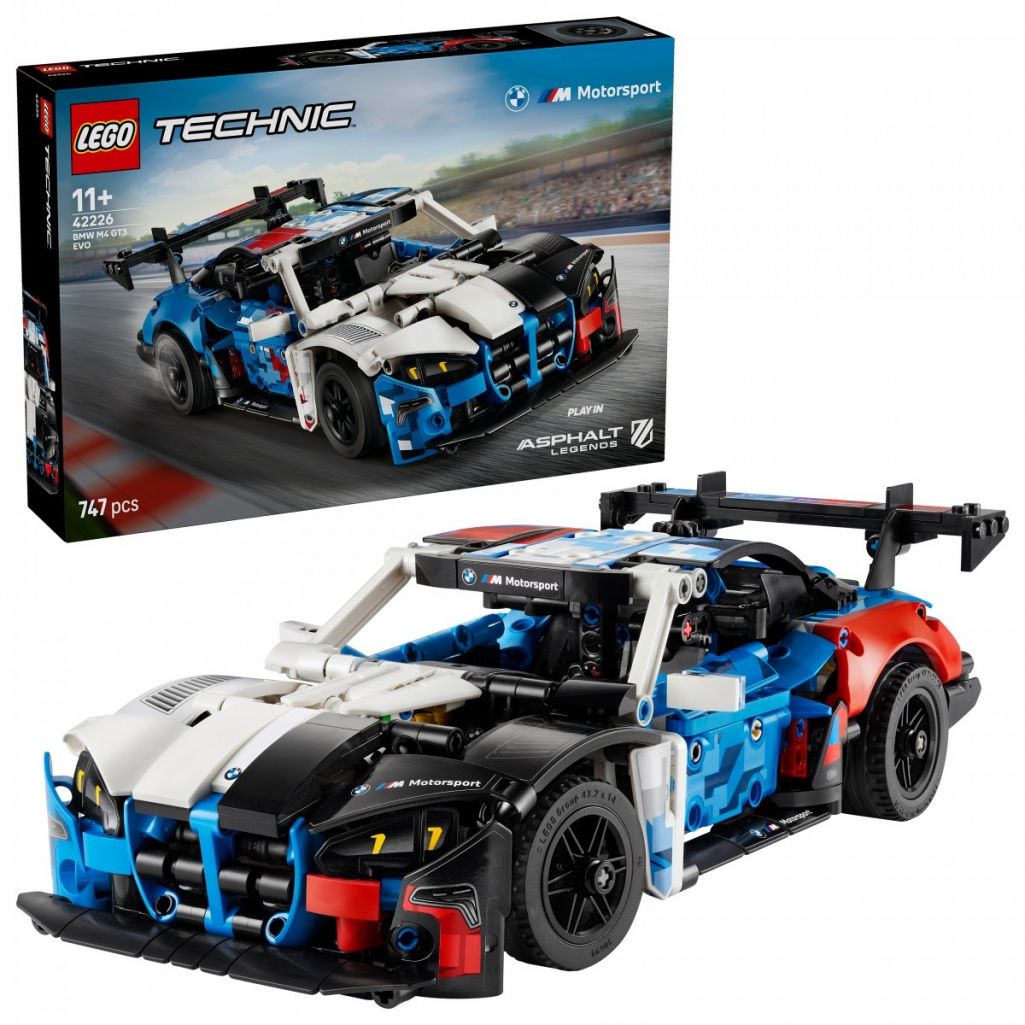 Lego Technic Samochód Wyścigowy BMW M4 GT3 EVO 42226