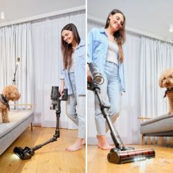 Odkurzacz Pionowy EtaTerier 3W1 Akum. 52479 0000 (25,2V, 500 W, Rura Łamana, Pet, 5 x Ssawki)