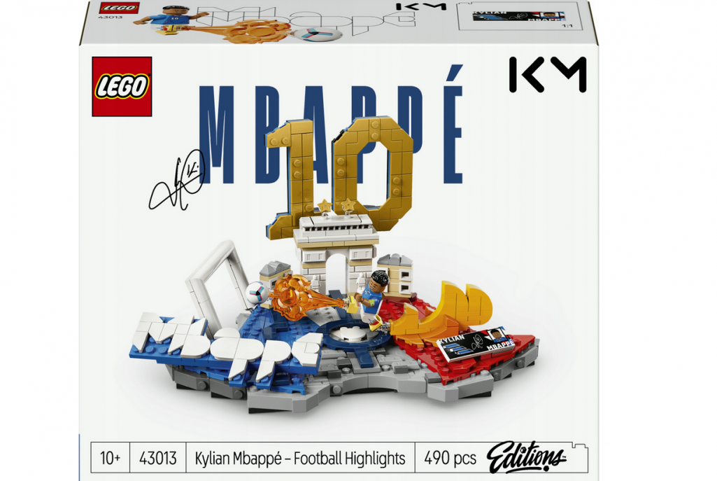 Lego Edition Kylian Mbappe Piłkarskie Momenty 43013