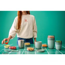 Lunchpot Mepal Ellipse 500+200+200 ml Nordic Black