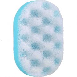 Gąbka Kąpielowa Do Masażu 2w1 Essentials Vitality Niebieska (97020212)