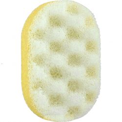 Gąbka Kapielowa Do Masażu 2w1 Essentials Vitality Żółta (97020212)