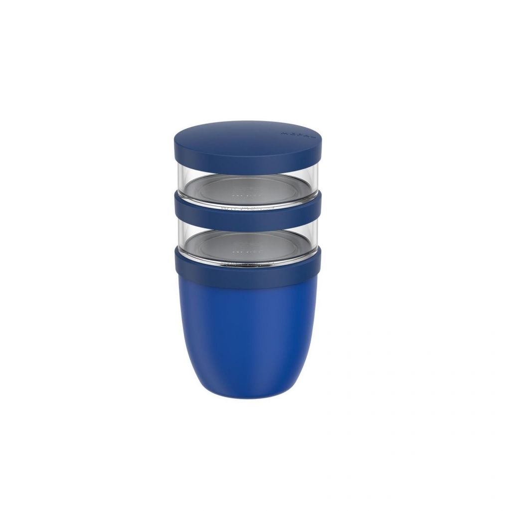 Lunchpot Mepal Ellipse 500+200+200 ml Vivid Blue