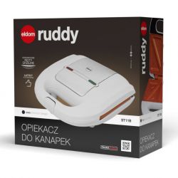 Opiekacz Eldom ST 11B Biały Ceramiczny