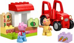 Lego Duplo 10468 Peppa Ciągnik I Rynek
