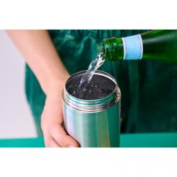 Butelka Na Wodę Stalowa Mepal Vita Vivid Blue Granat 700 ml
