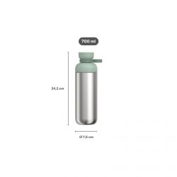 Butelka Na Wodę Stalowa Mepal Vita Vivid Mauve Róż 700 ml