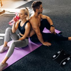 Waga Łazienkowa Eldom TWO 610 Czarna