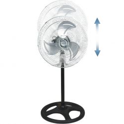 Wentylator Stojący Ravanson WT 7046 3w1 Biurkowy Cyrkurator 45cm (Metalowy, 80W)