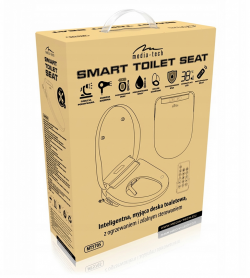 Deska Sedesowa Inteligentna Podgrzewana Myjąca Media-tech MT5705 Smart Toilet Seat