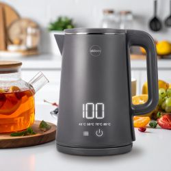 Czajnik Bezprzewodowy Eldom C 515 S Regulacja Temperatury Szary