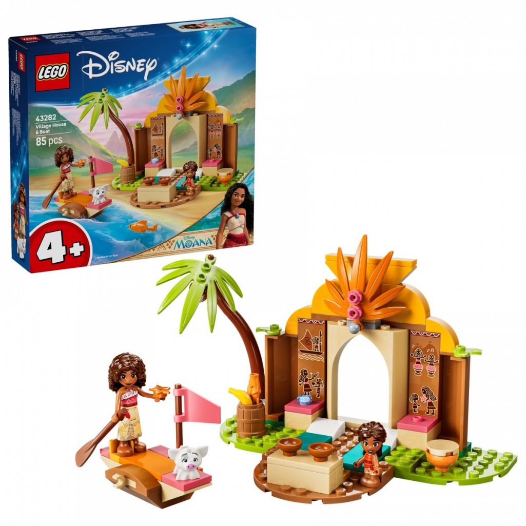 LEGO Disney 43282 Wiejska Chatka I Łódź