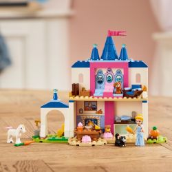 LEGO Disney 43283 Zamek Kopciuszka I Jej Zwierzęcych Przyjaciół