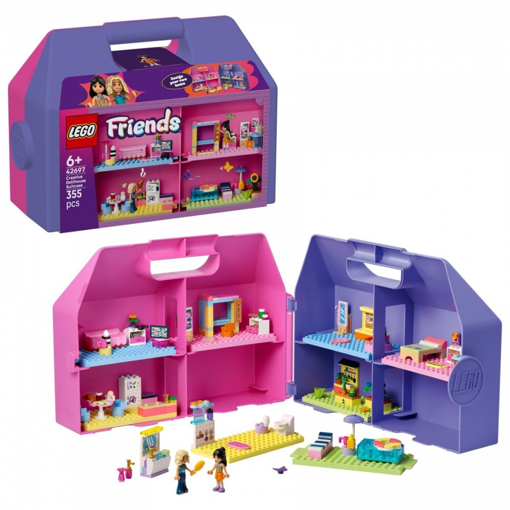 LEGO Friends 42697 Kreatywna Walizka Z Domkiem Dla Lalek