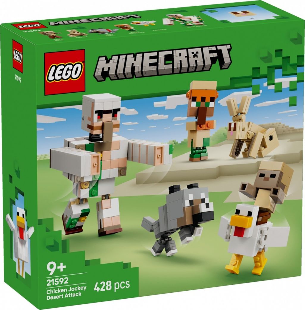 LEGO Minecraft 21592 Atak Kurzego Jeźdźca Na Pustyni