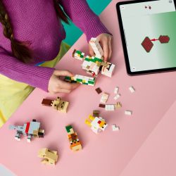 LEGO Minecraft 21592 Atak Kurzego Jeźdźca Na Pustyni