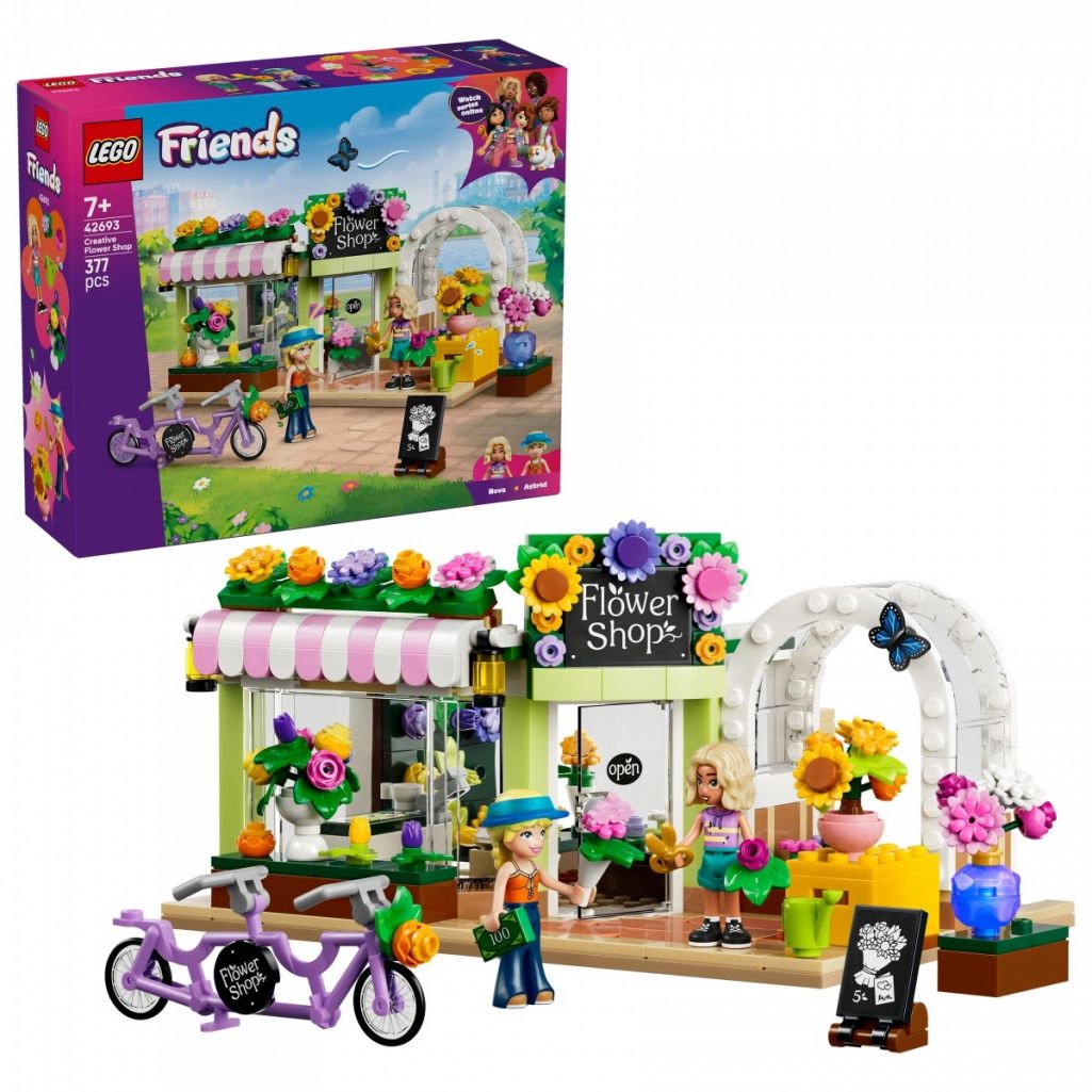 LEGO Friends 42693 Kreatywna Kwiaciarnia