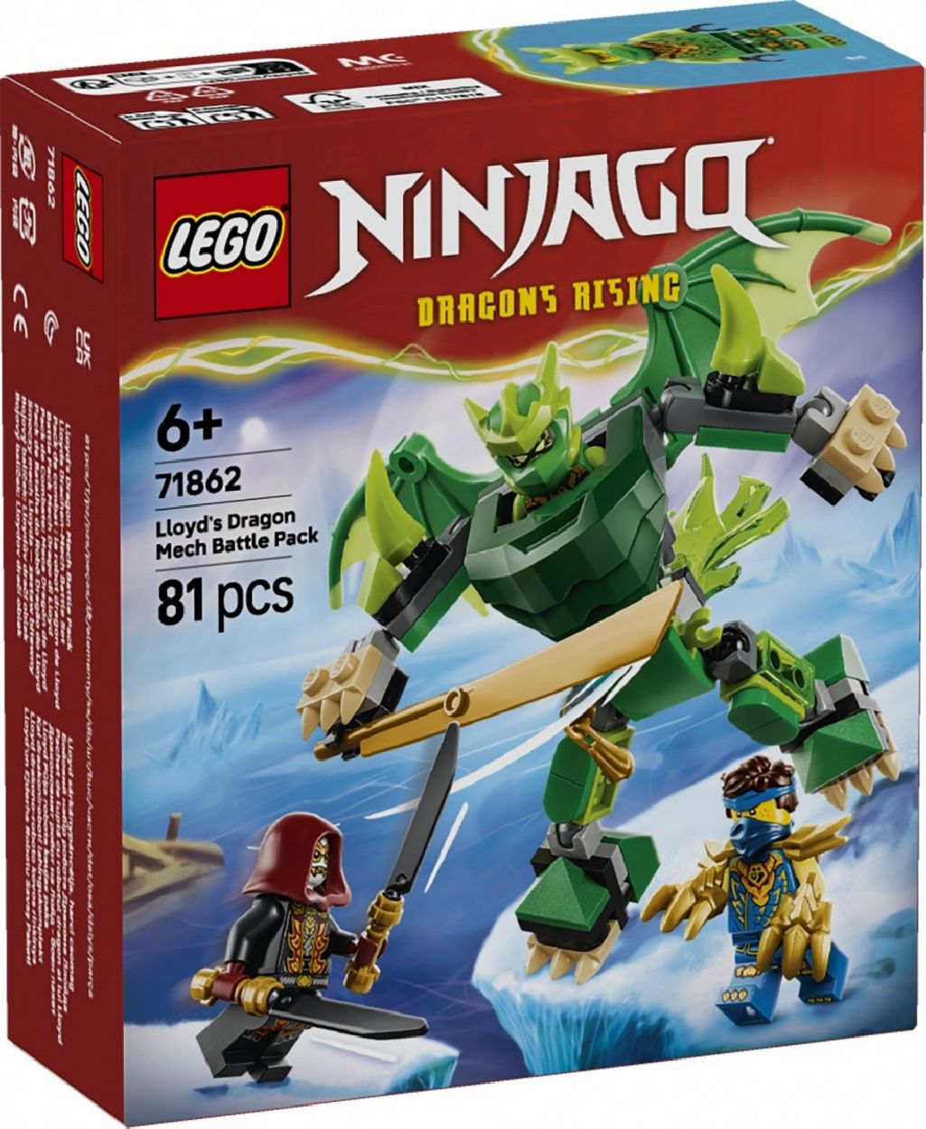 LEGO Ninjago 71862 Smoczy Mech Lloyda Zestaw Bitewny