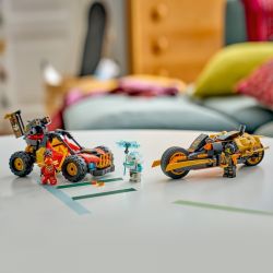 LEGO Ninjago 71864 Wielofunkcyjne Pojazdy Kaia I Cole’a