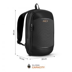 Plecak Na Laptop Nils NC4504 Szary 19l