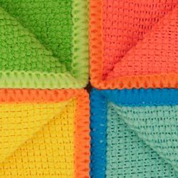Ściereczka Mictrofibre Uniwersalna Kolor 6+2 Szt