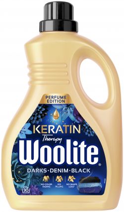 Płyn Do Prania Woolite Ciemne Kolory & Jeans Z Keratyną 1,8L /30 Prań