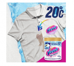 Odplamiacz Do Białego Prania Vanish Multi Action White 970g