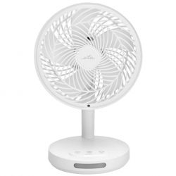 Wentylator Przenośny Eta Akumulatorowy Windy 0607 9000 16,6 Cm Szary (Lampka Led, Oscylacja)