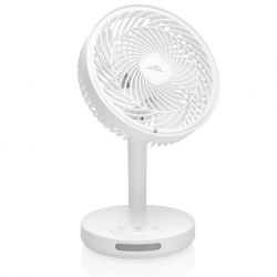 Wentylator Przenośny Eta Akumulatorowy Windy 0607 9000 16,6 Cm Szary (Lampka Led, Oscylacja)